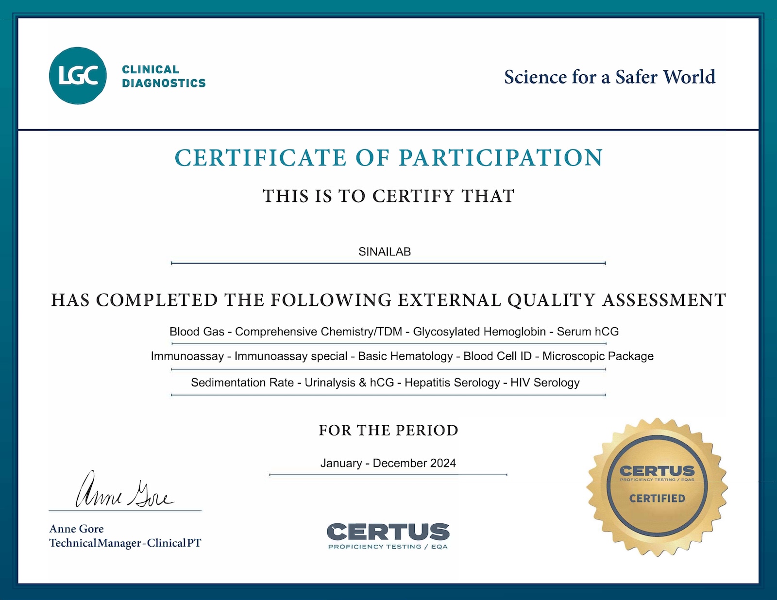 Certificacion CERTUS